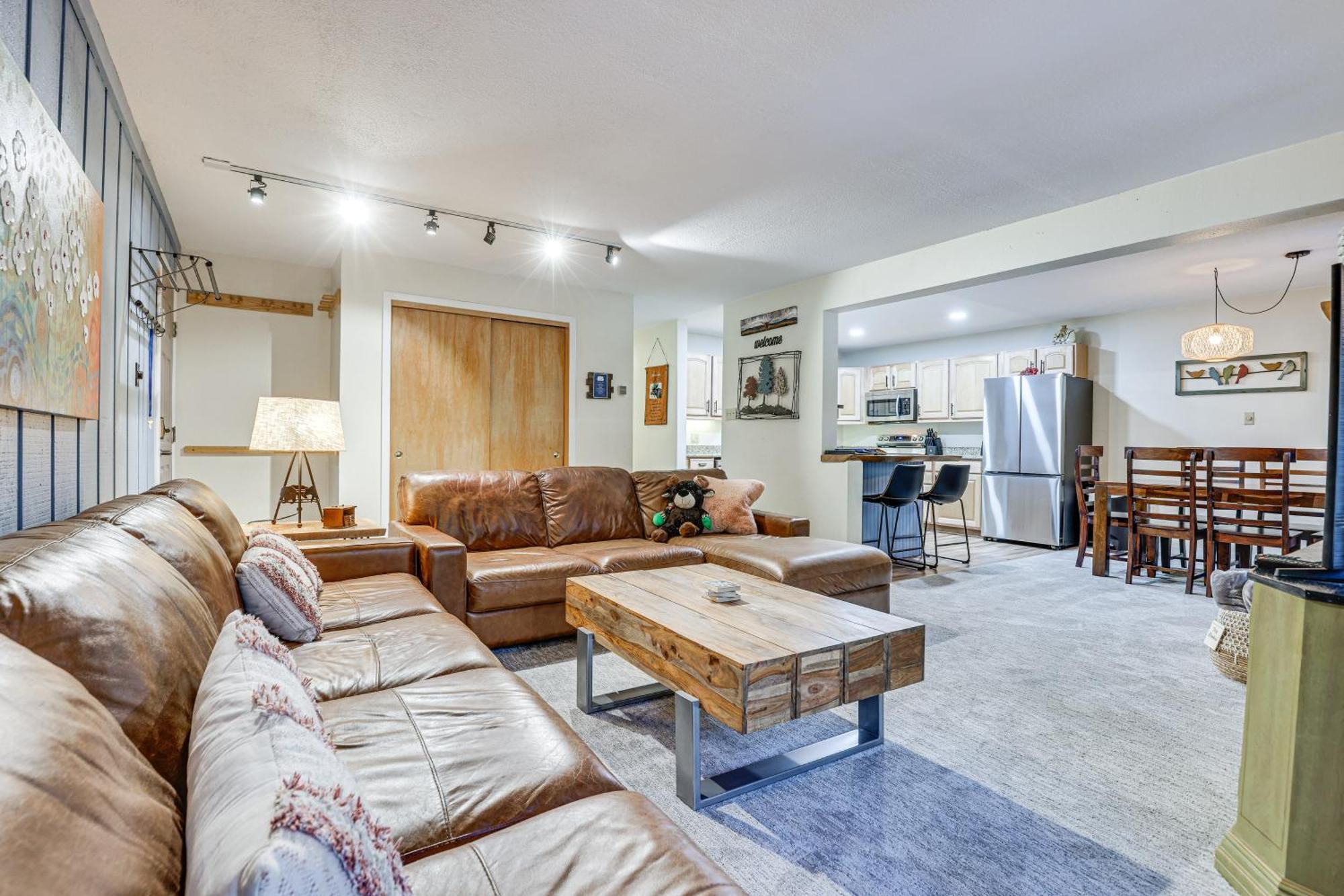 ברקנרידג' Snowdogs Breck Condo With Fireplace Walk To Lifts מראה חיצוני תמונה